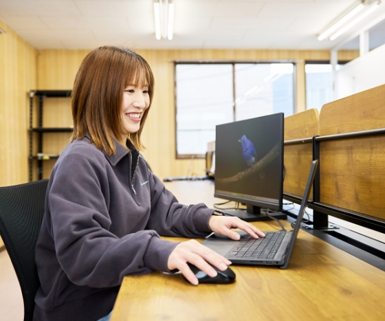 クリエイティブな作業の風景